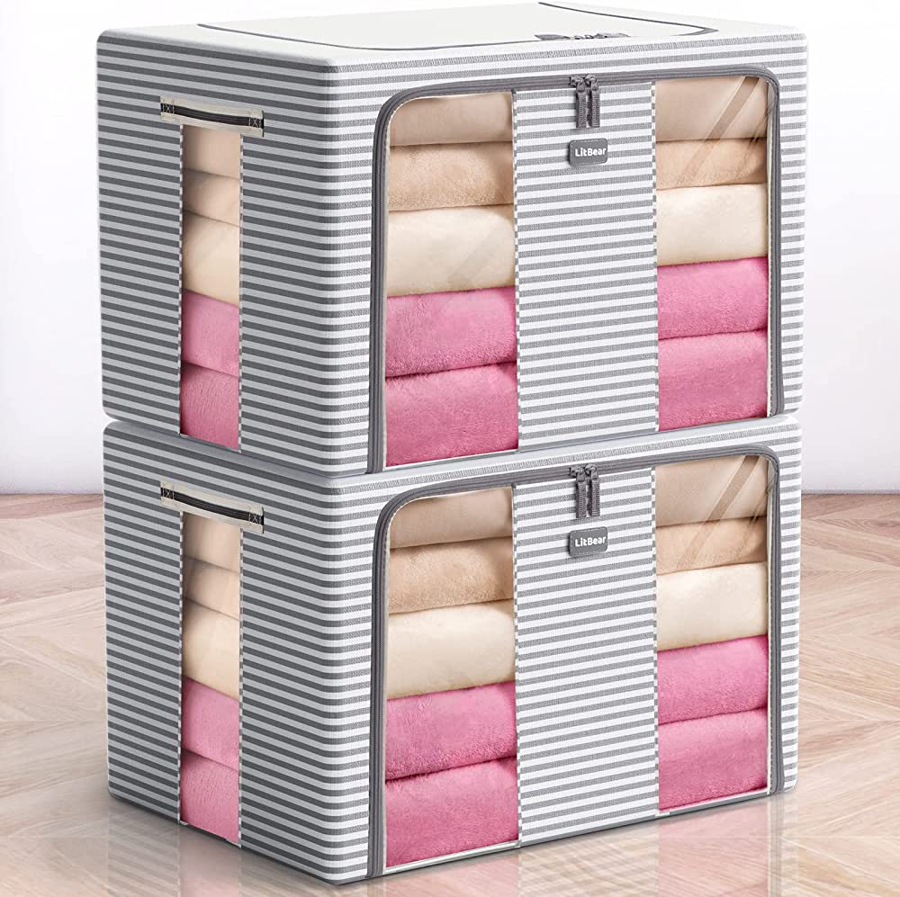 Labelling Clothes Storage Container - Storing Clothing - How to Store Your Seasonal Clothes